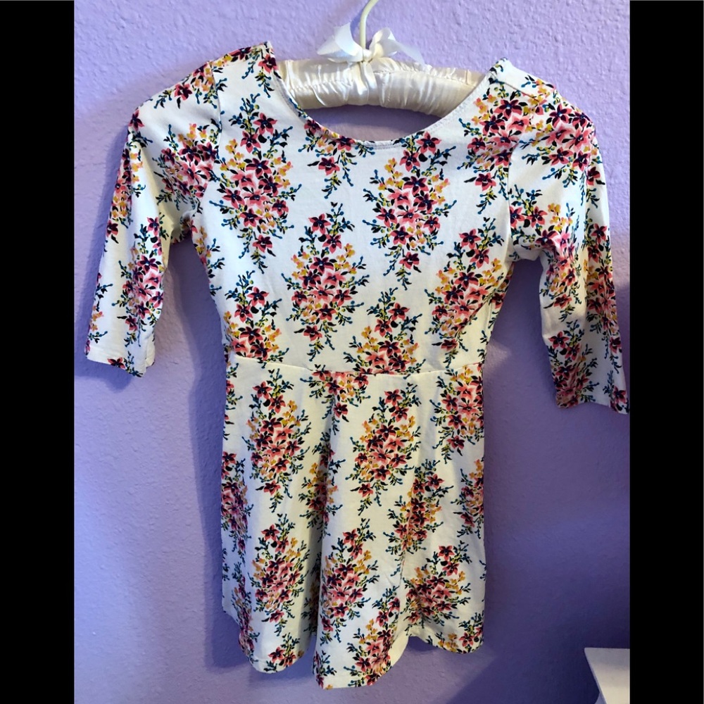 Girls Old Navy 3/4 sleeve dress
